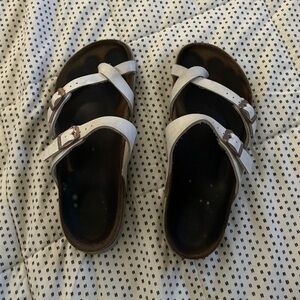 White Mayari Birkenstocks